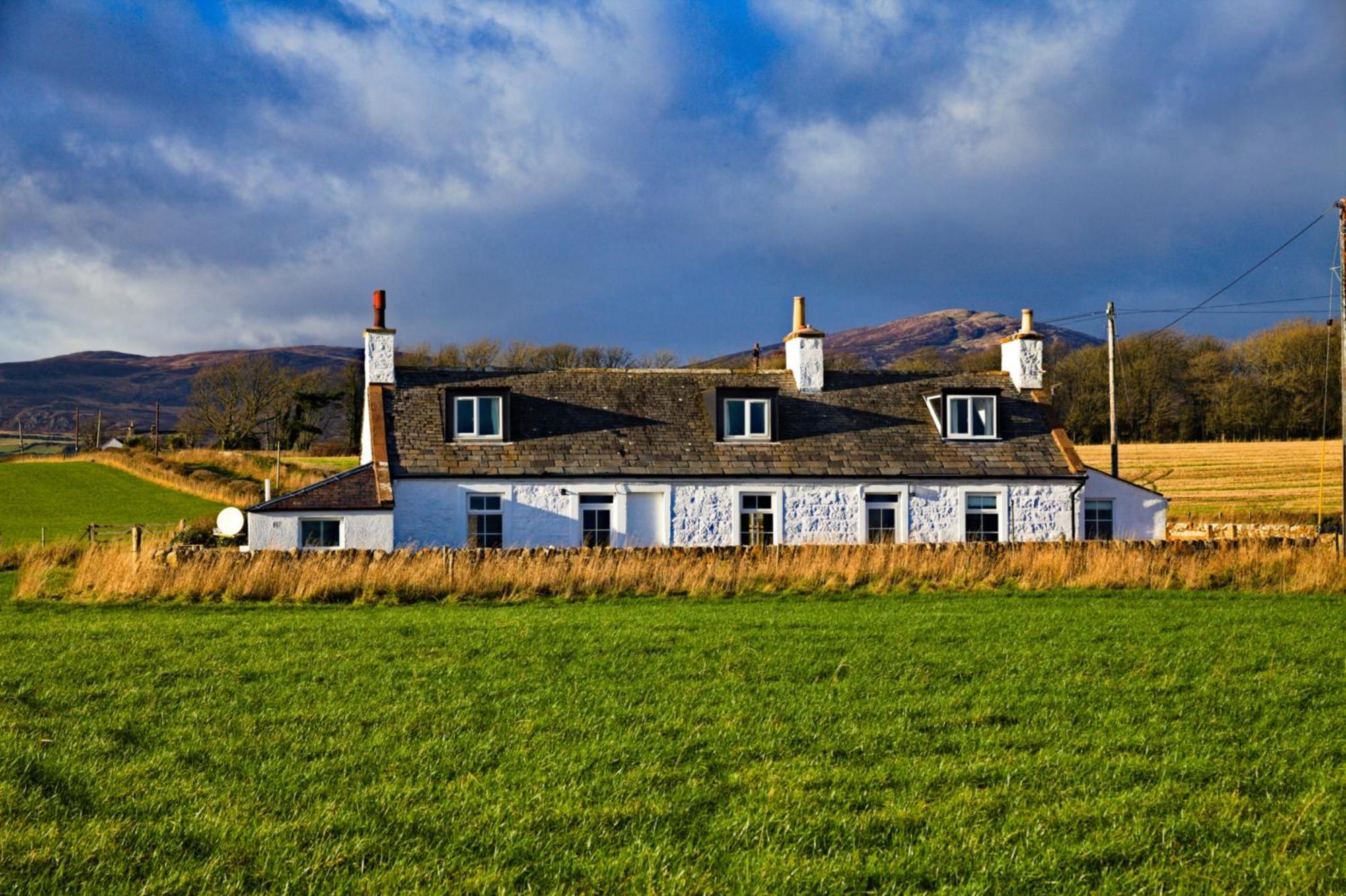 Powillimount Cottage Kirkbean Eksteriør billede
